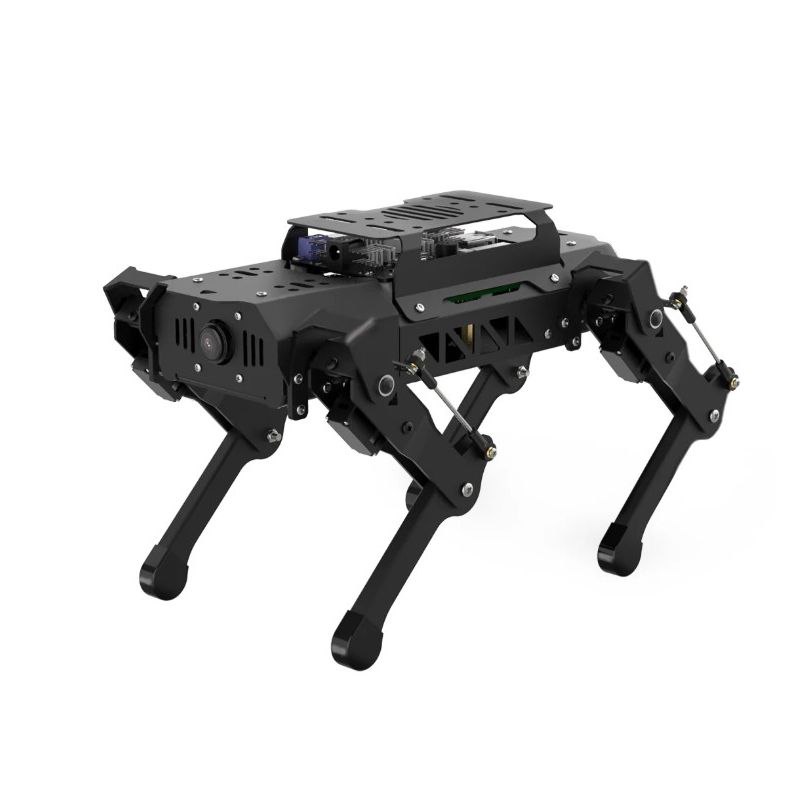 Advanced PuppyPi Kit Robot Dog with Raspberry Pi 4B 8GB AI Vision ROS Quadruped Robot