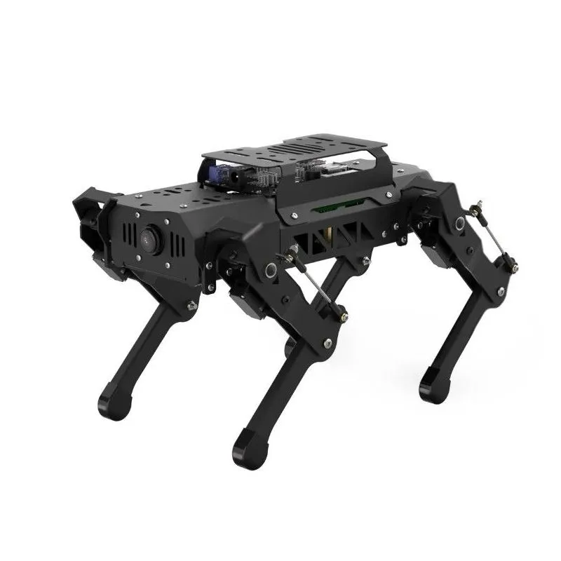 Advanced PuppyPi Kit Robot Dog with Raspberry Pi 4B 8GB AI Vision ROS Quadruped Robot