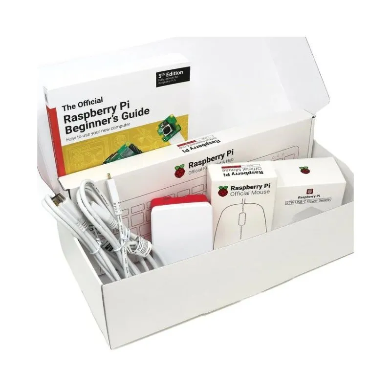 SC1170UK, Raspberry Pi 5 Desktop Kit with Included Raspberry Pi 5 4GB Board