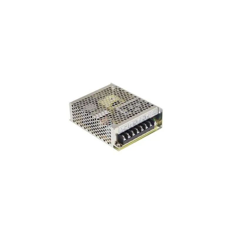 RD-65A AC-DC Dual output enclosed power supply; Output 5Vdc at 8A +12Vdc at 4A; free air convection