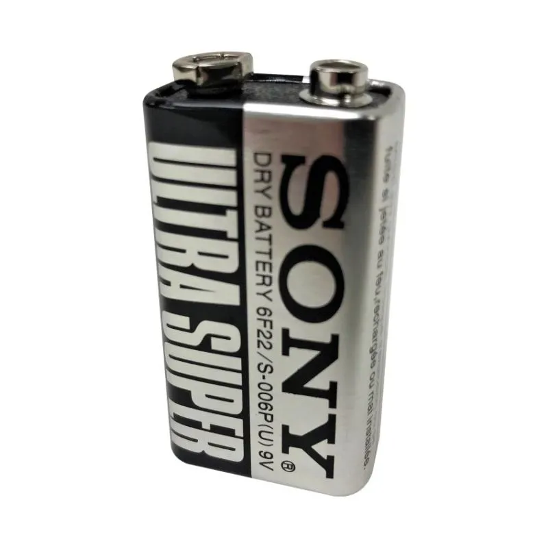 GOLITE 6F22 9V Heavy Duty Battery – Zinc Carbon, Non-Rechargeable