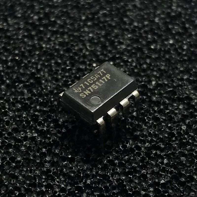 SN75117P, Differential Line Transceiver, 8-Pin DIP Package