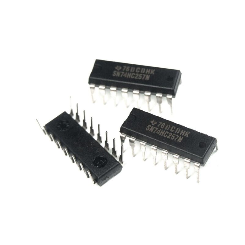 SN74HC257N, Quad 2-to-1 Multiplexer,PDIP-16