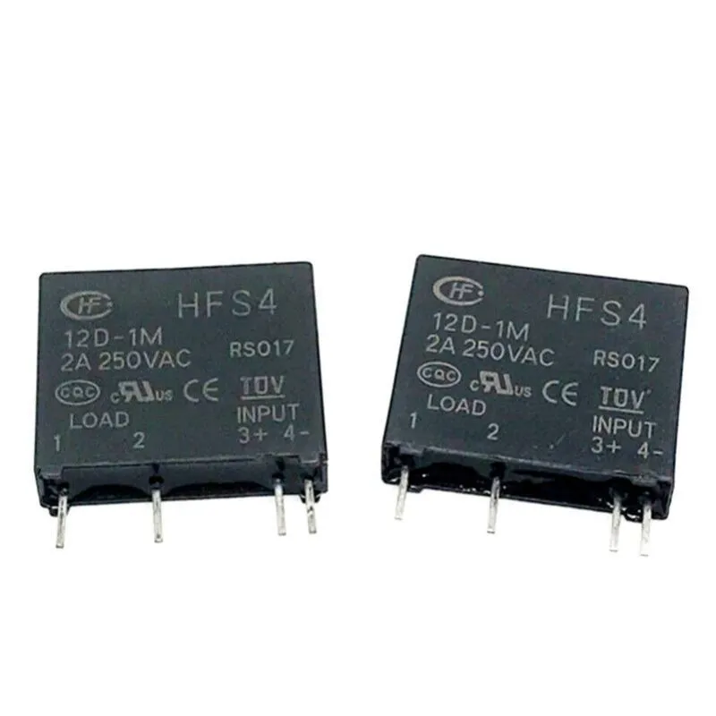 HFS4 12D-1M, Solid State Relay, 12V DC Coil, 2A Load Current