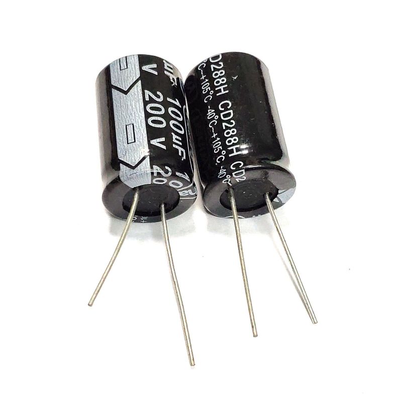 Electrolyte Capacitor,100UF,200V