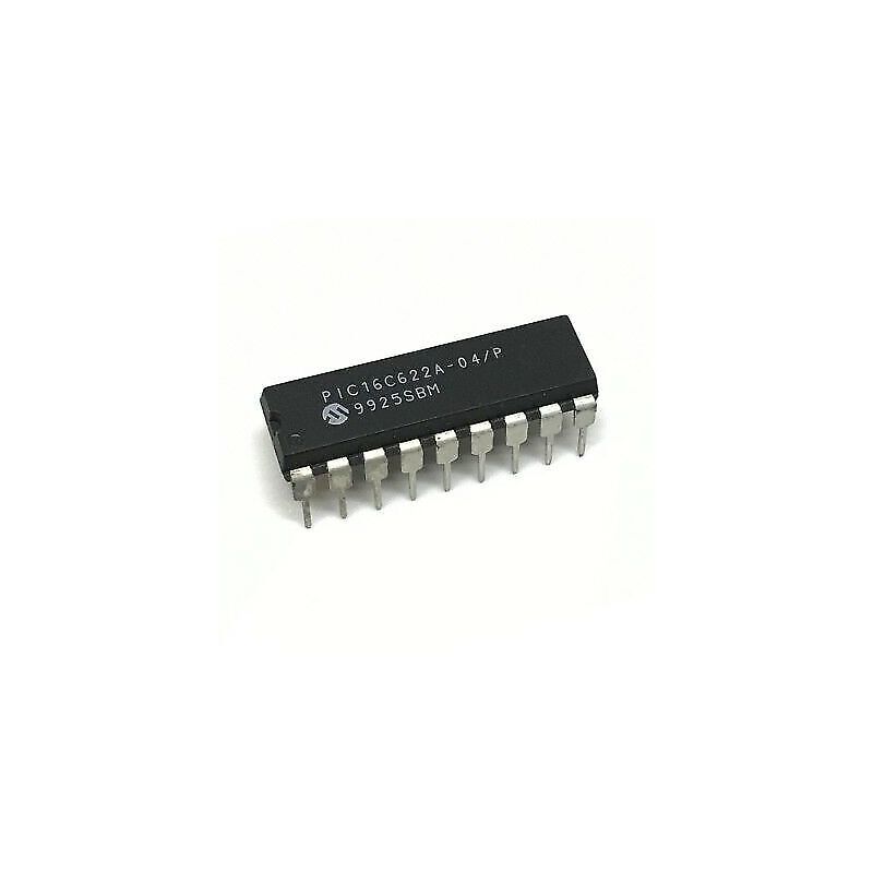 PIC16C622A-04/P, 8-bit Microcontroller 2K EPROM, 128B RAM - DIP-18