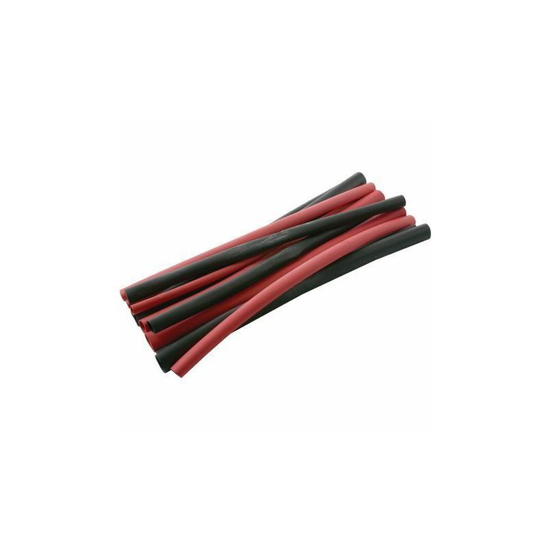 Heat Shrink Tube, 3/4" (19.05mm) - Red, Adhesive Lined, Dual Wall, Polyolefin