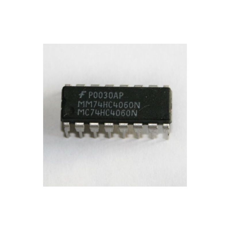 MM74HC4060N,14-Stage Binary Ripple Counter with Oscillator,DIP-16