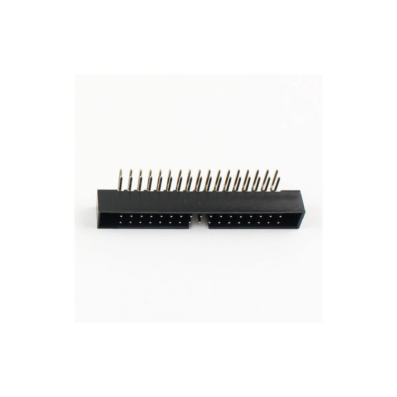 IDC Connector,2.54mm,M,34-Pin,Angled