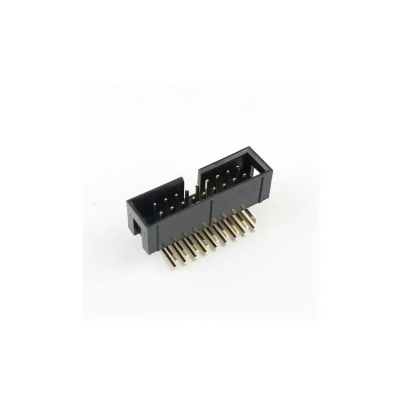 IDC Connector,M,Angled,18-Pin