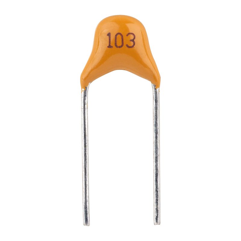 0.01uF 100V Ceramic Capacitor Disc Type, High Voltage Stability
