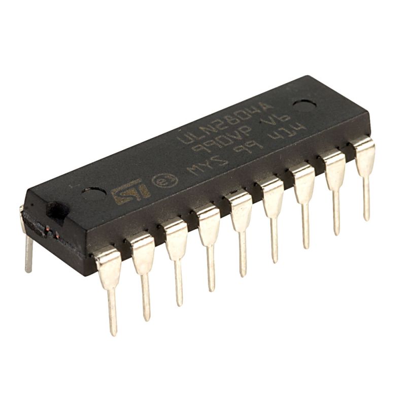 ULN2804A Darlington Transistor Array, 8-Channel, 50V 500mA,DIP-18