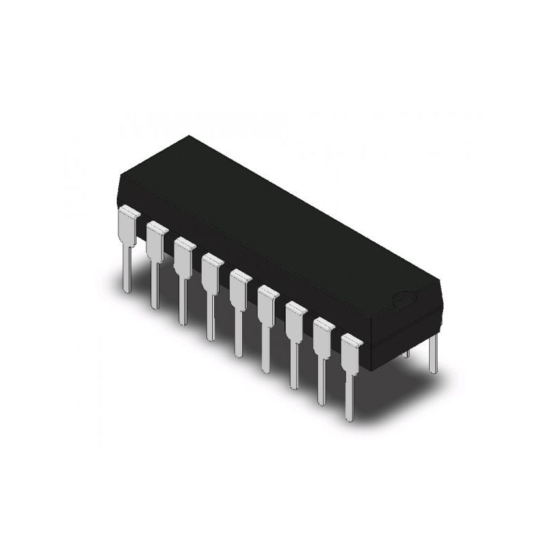 PIC16F84A-04P Microcontroller DIP18 8-bit Flash 4MHz 1K x 14 ROM 68B RAM