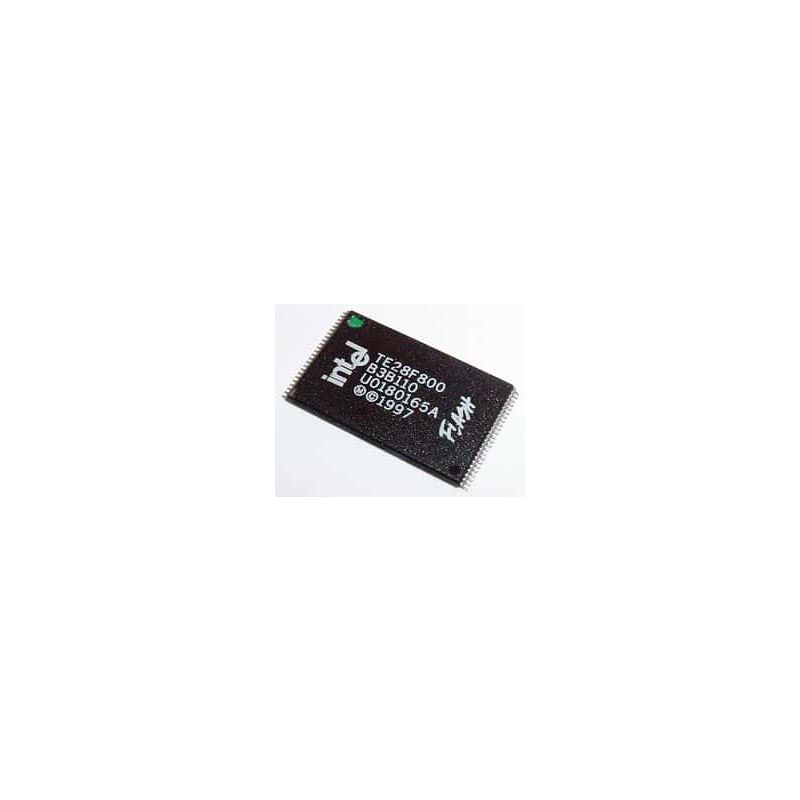 TE28F800B3B110, 8-Mbit Flash Memory IC, Parallel Interface, TSOP-56 Package Type