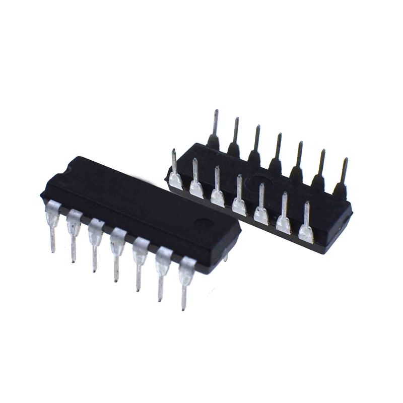 TC4584BP Hex Schmitt Trigger – High-Voltage CMOS Inverting Logic 14-Pin DIP
