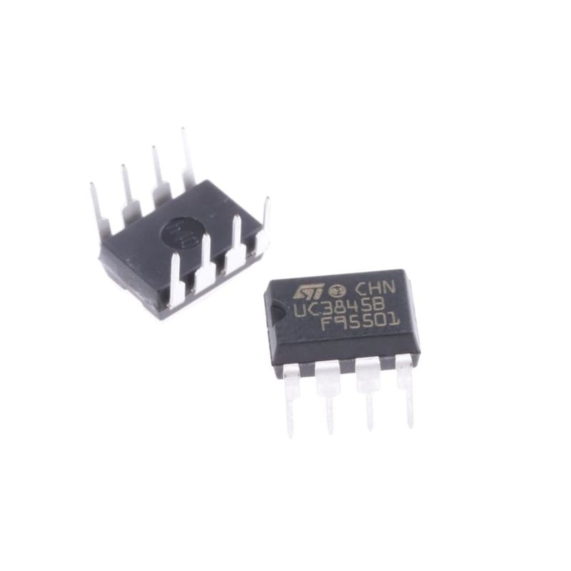 UC3845BN PWM Controller IC, 500 kHz, Current-Mode, 8-Pin PDIP, High-Speed Switch Mode