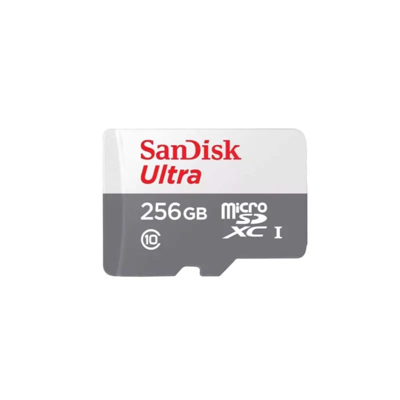 SanDisk Ultra 256GB microSDXC UHS-I Class 10 U1 A1 Memory Card