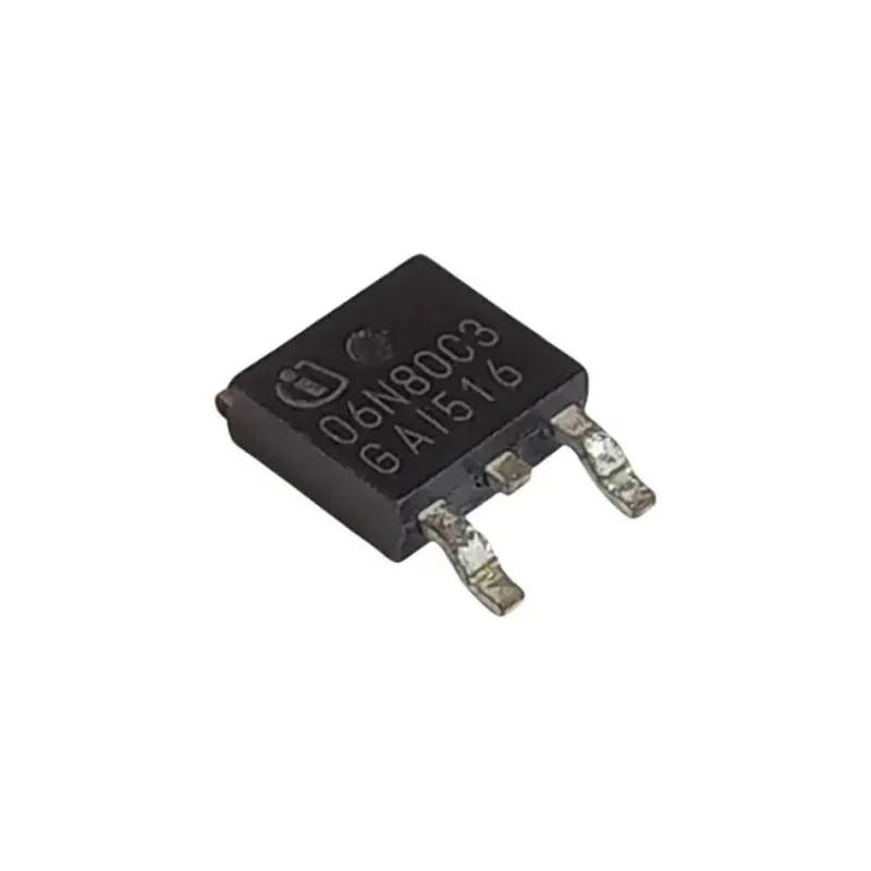 06N80C3,N-Channel Power MOSFET,TO-252