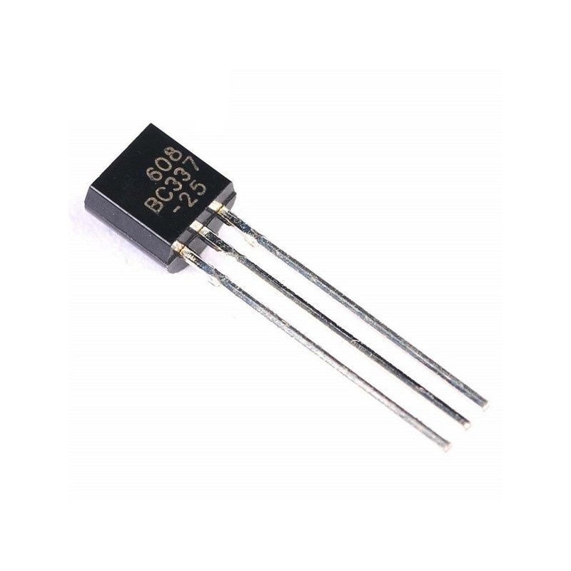BC337 NPN Bipolar Junction Transistor, TO-92 Package, 50V 800mA General Purpose