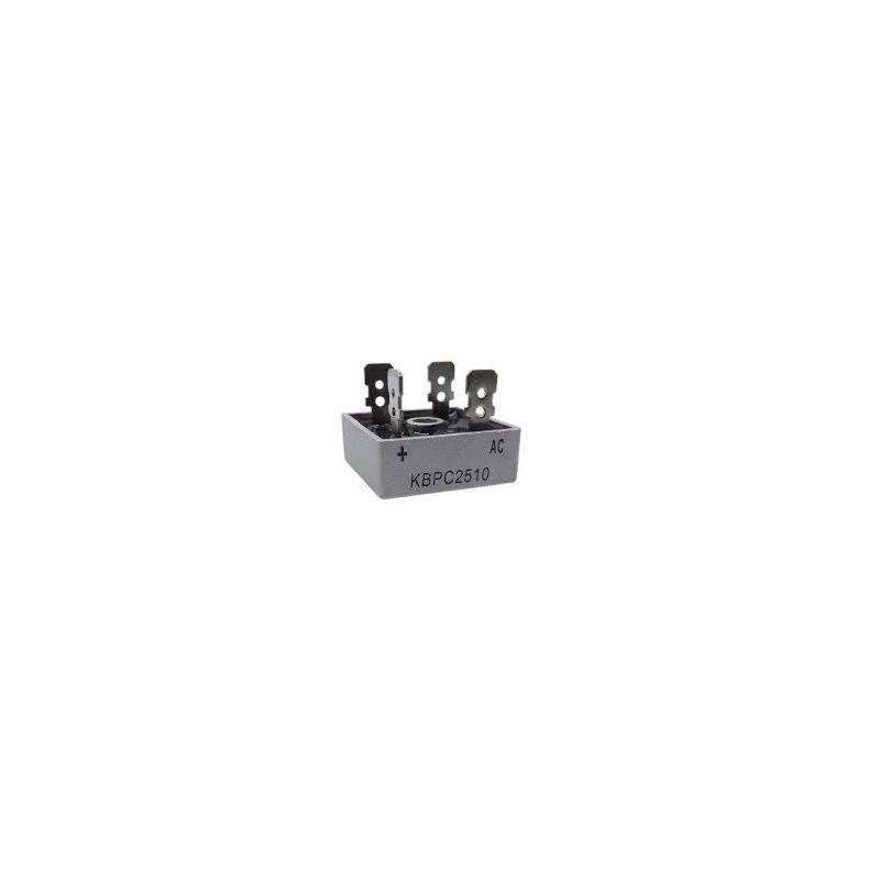 KBPC2510, 25A 1000V Single-Phase Bridge Rectifier, Metal Case
