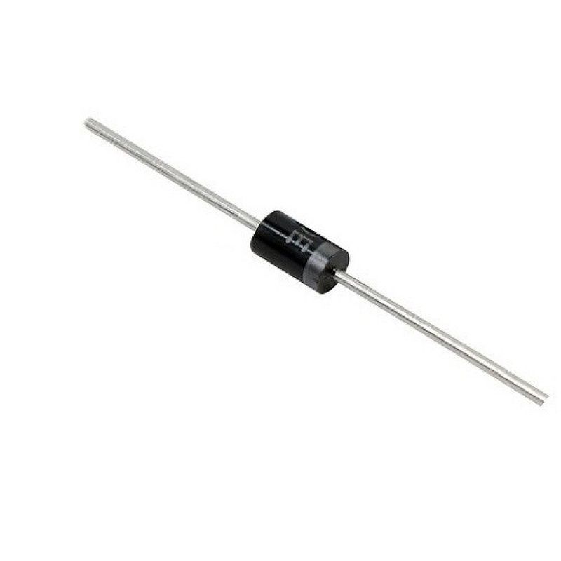 1N4007 Rectifier Diode, General-Purpose Silicon, 1000V 1A, DO-41 Package