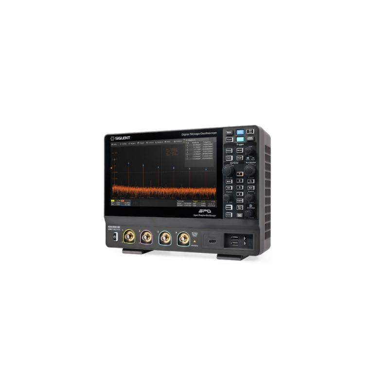 SDS1204X HD, 4 Channel Oscilloscope, 200 MHz Bandwidth, 12 bit Resolution