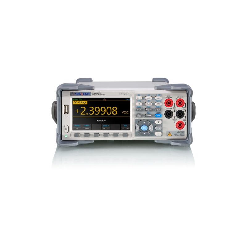 Siglent SDM3055-SC, 5½-Digit Dual-Display Digital Multimeter with Integrated 16-Channel Scanner Card
