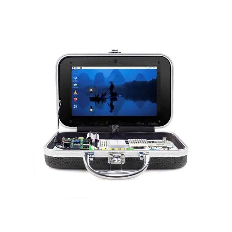 CrowPi Basic Kit -Compact Raspberry Pi Educational Kit – 9-Inch Display, Sensor Modules & Programming Tools