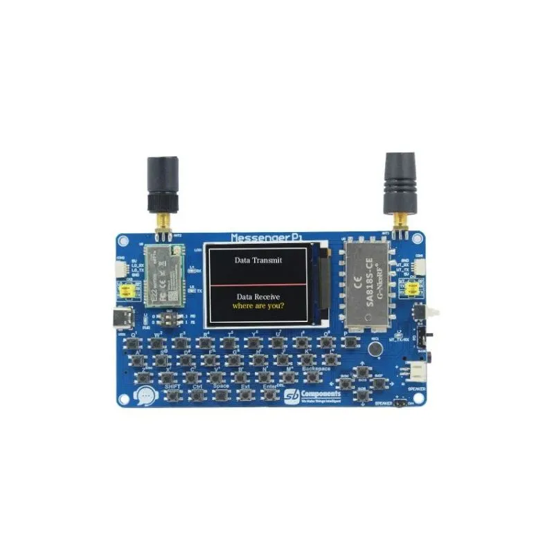 MessengerPi (Set of 2) – Wireless Communication Modules for Raspberry Pi Pico