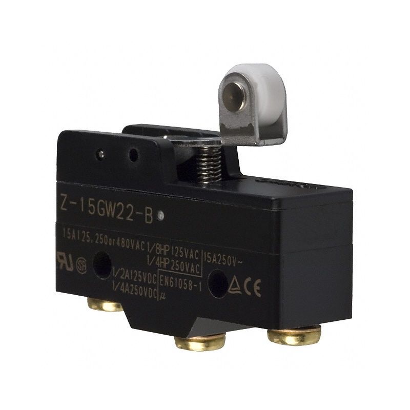 Z-15GW22-B, Snap-Action Limit Switch, Panel Mount 