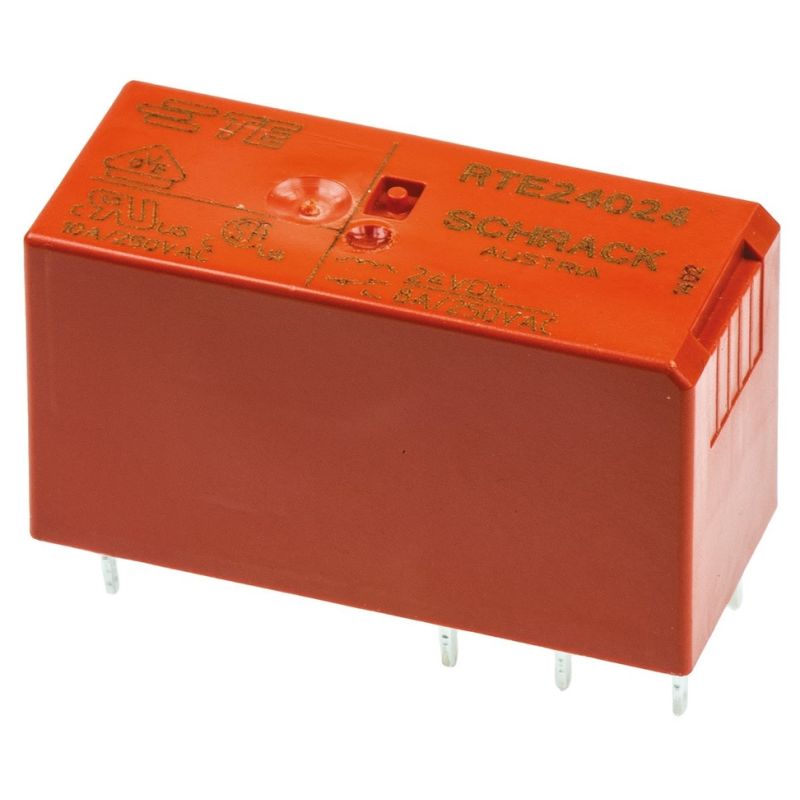 RTE24024, General-Purpose Relay, Through-Hole Mount
