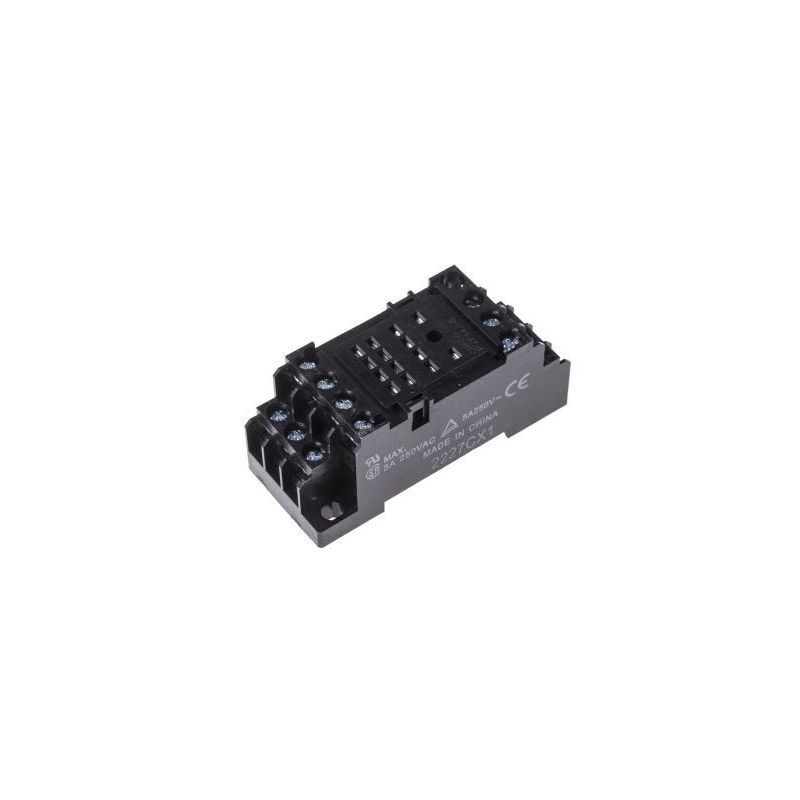 PYF14A-E, 14-Pin Relay Socket, DIN/Screw Mount