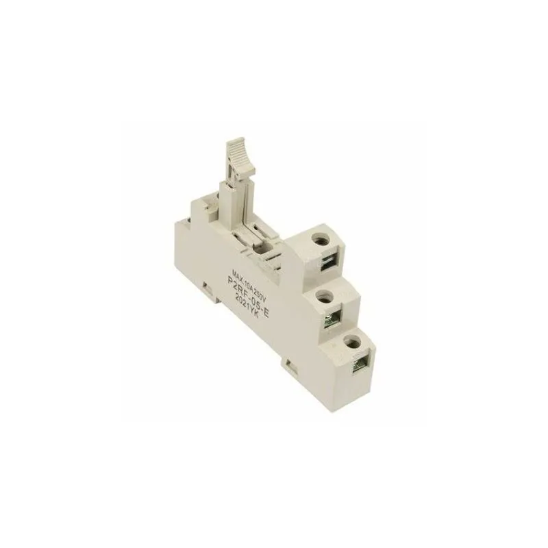 P2RF-05-E, 5-Pin Relay Socket, DIN/Surface Mount