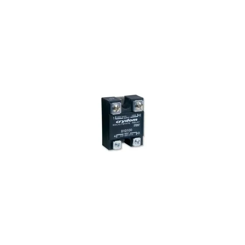 D1D100 Solid State Relay – SPST-NO, 100 A, 100 VDC, Panel Mount