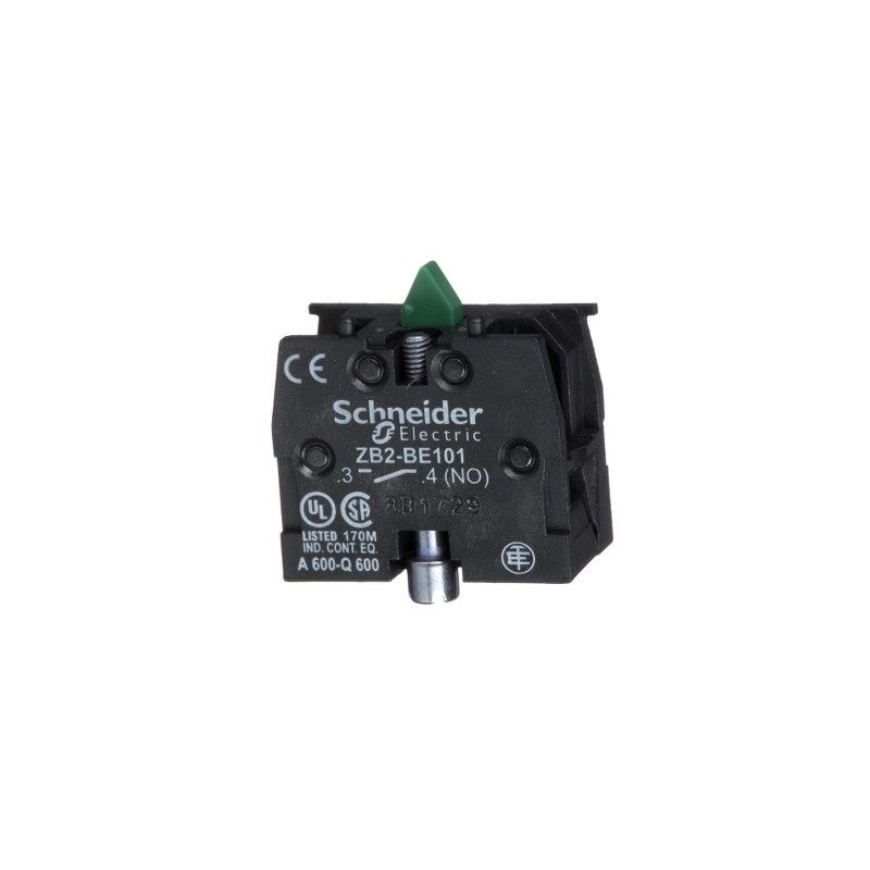 ZB2-BE101C, 1NO Contact Block, Panel Mount Package