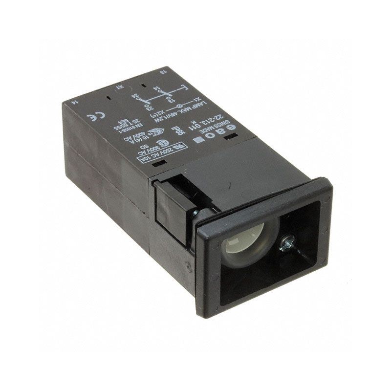 22-215.011, Illuminated Pushbutton Switch, Panel Mount