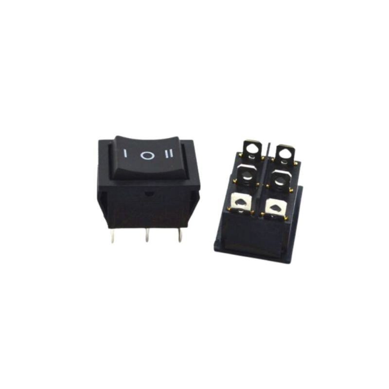 Rocker Switch.On-Off-On,6Pin,15A