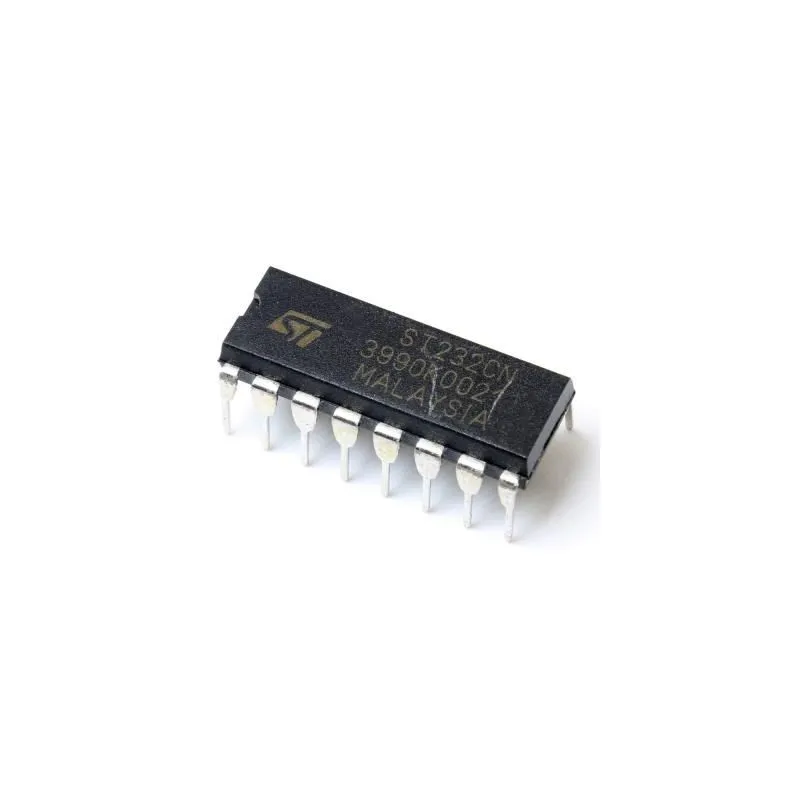 ST232CN ,DIP-16, RS-232 Drivers/Receivers, 220 Kbps Data Rate