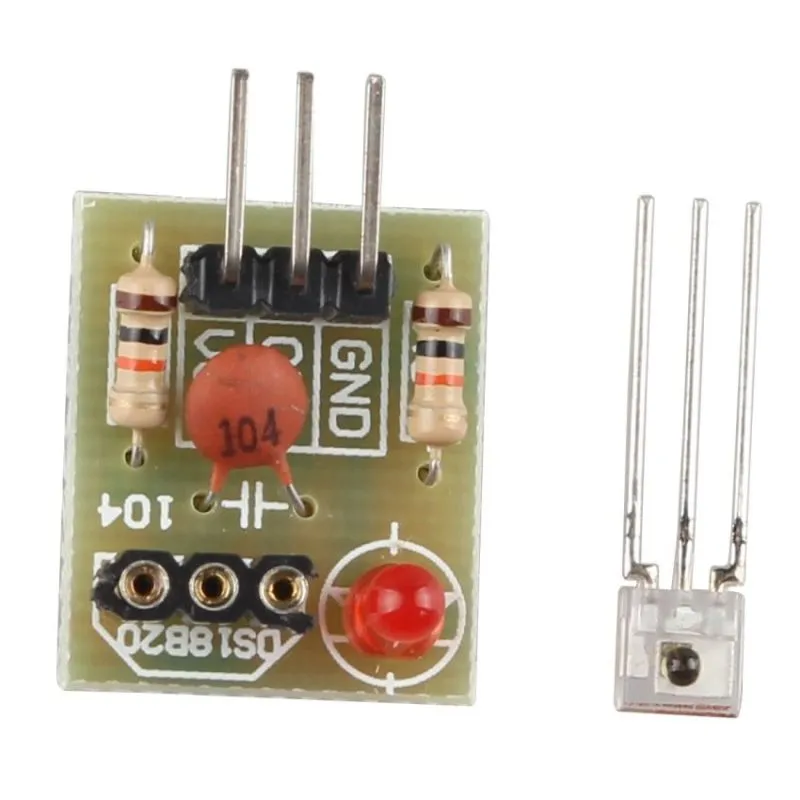 DS18B20 ,Laser Receptor Module - High Sensitivity, Compact Design