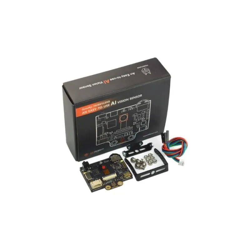 SEN0305 ,Gravity: HUSKYLENS - AI Machine Vision Sensor with Silicone Case