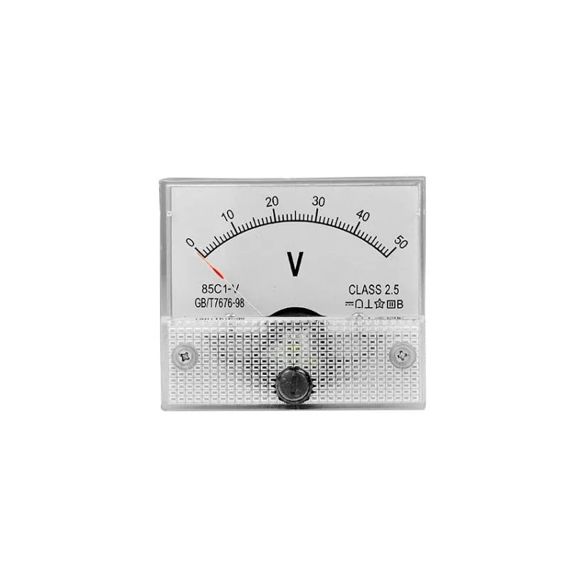 85C1-V/50V,Analog Voltmeter,Easy Installation