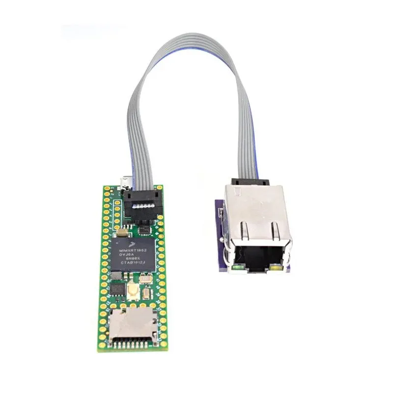 Teensy USB Board, Version 4.1, With Ethernet , Without Pre solder Pins