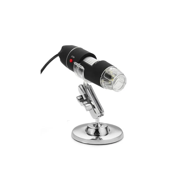 U800X Digital Microscope with 800x Magnification, Adjustable Stand, USB Interface