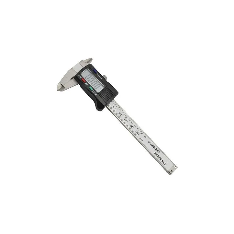 D03196 Digital Caliper – 6″ (150 mm) Stainless Steel Vernier with LCD Display, Precision Measurement Tool