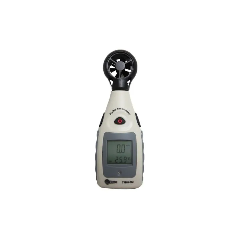 TM840M, Digital Anemometer, Wind Speed & Temperature Measurement, LCD Display