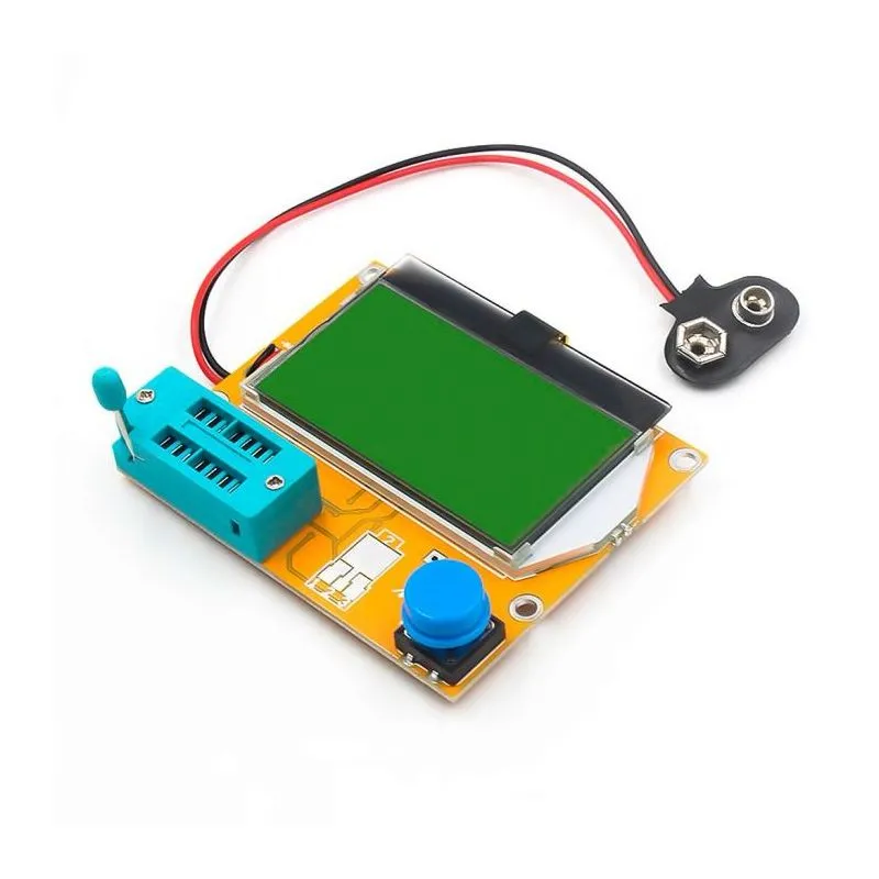 HW-308, ESR Meter Transistor Tester with Large LCD Display and Automatic Pinout Detection