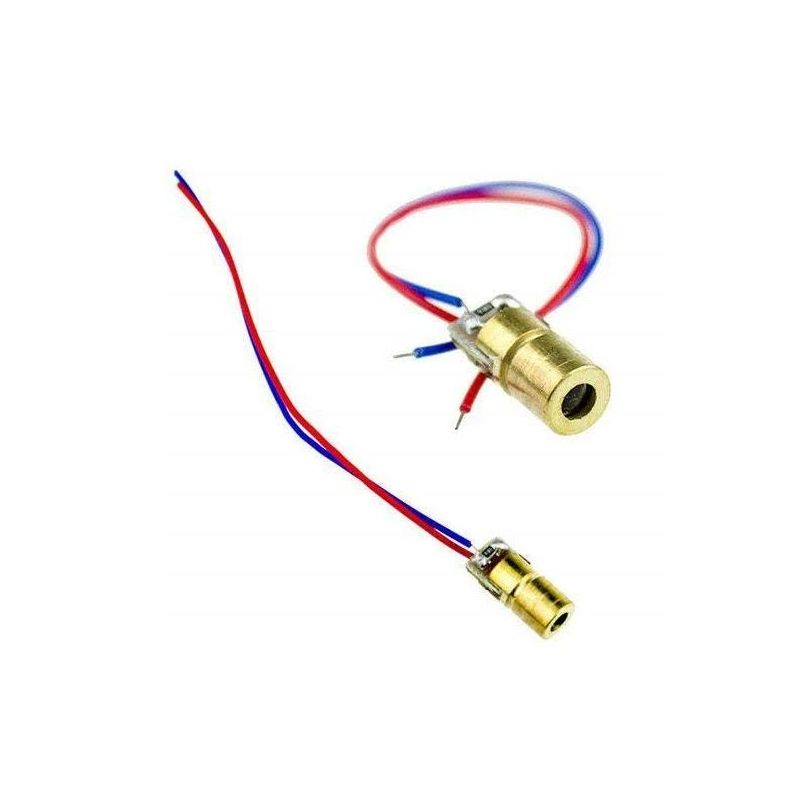 5-12V Laser Head Module, Diode Laser Pointer / Head, Compact Module for Engraving & Illumination