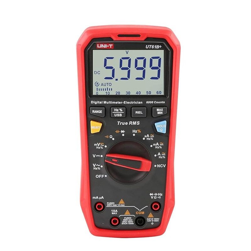 UNI‑T UT61B+ 1000 V True RMS Digital Multimeter