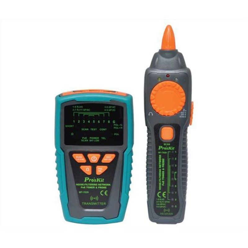 MT-7029N,Noise-Filtering Network PoE Toner & Probe Kit