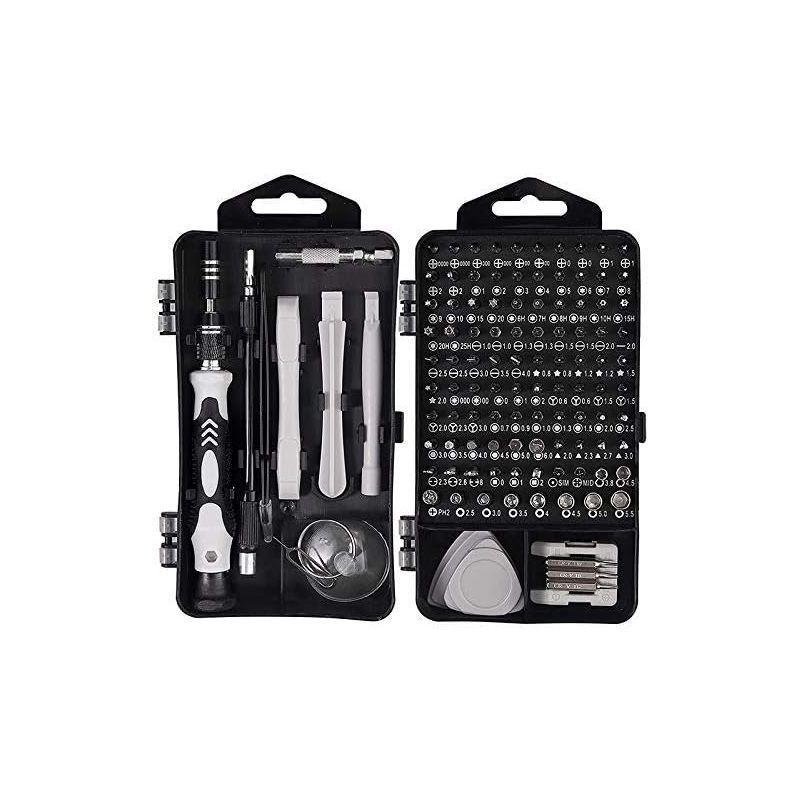 22IN1-B Computer Repair Kit , 122 in 1 Magnetic Laptop Screwdriver Kit with Case for iPhone/PC/PS4
